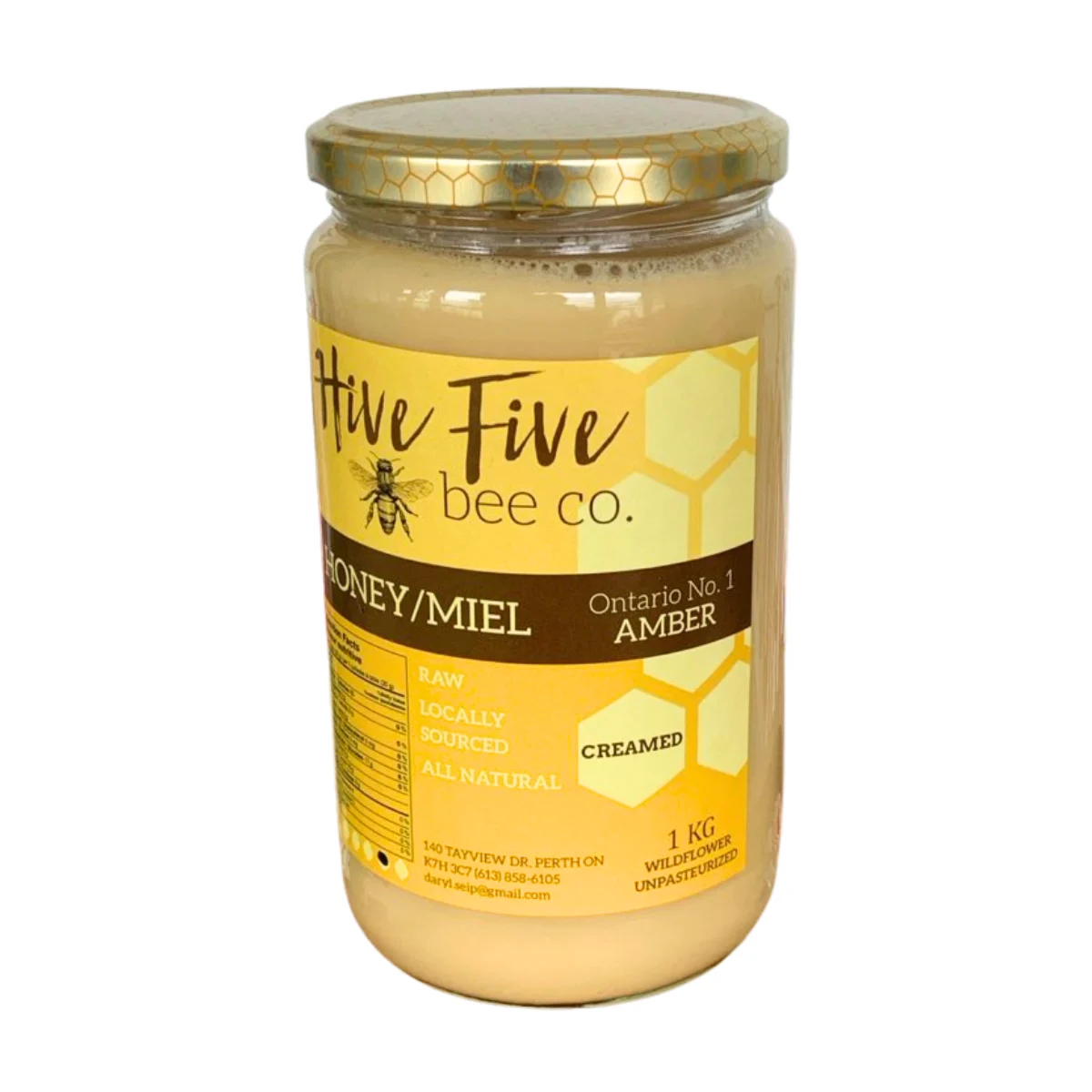 Honey Amber Creamed - 1 kg